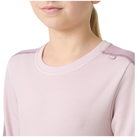 Dětský funkční set Helly Hansen Jr Lifa Merino Midweight Set Purple Clay