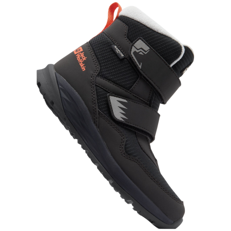 Dětské zimní boty Jack Wolfskin Polar Bear-B Texapore Mid Vc K - Phantom