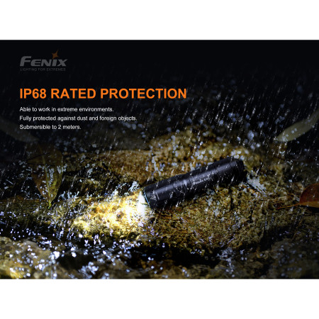 Baterka Fenix E01 V2.0 - černá