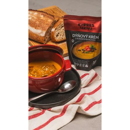 Polévka Expres menu Dýňový krém s kokosovým mlékem 600g