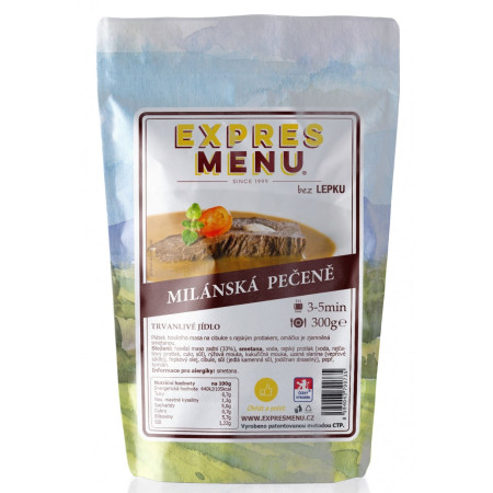 Jídlo Expres menu Milánská pečeně 300 g