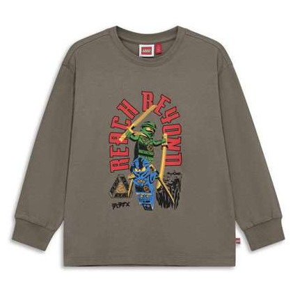 Dětské triko LEGO® Official Merchandise Lwtaj 608 Brown