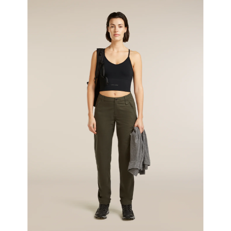 Sportovní podprsenka Icebreaker Merino Blend 260 Seamless Rib Strappy Tank