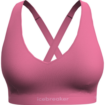 4camping.cz - Sportovní podprsenka Icebreaker W Mer 125 Cool-Lite Sprite Racerback Bra - S / světle růžová