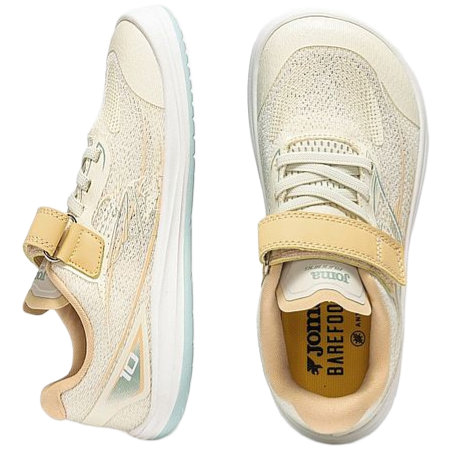 Dětské barefoot boty Joma Supercross Junior Beige