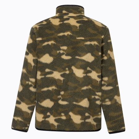 Dětská funkční mikina Regatta Junior Frankie Warm Fleece Bark Green Camo