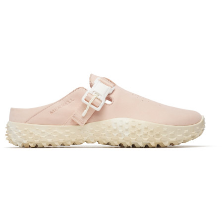 4camping.cz - Dámské pantofle Merrell Wrapt Slide Nubuck - 42 / bílá/růžová