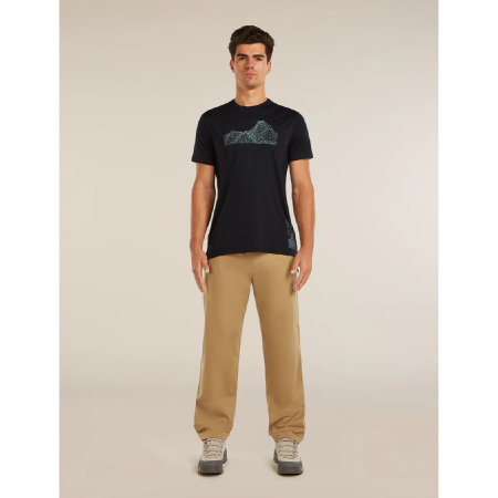 Pánské funkční triko Icebreaker Merino Blend 125 Cool-Lite™ Sphere SS Tee Beta