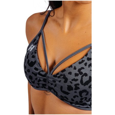 Sportovní podprsenka Nebbia Medium Support Leopard Sports Bra Primal