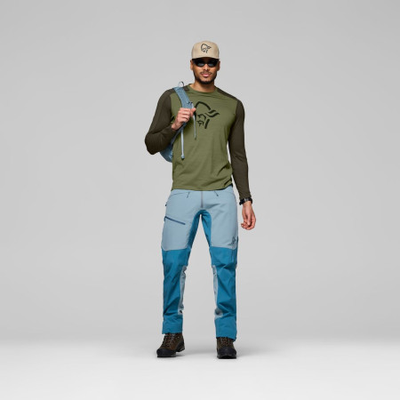 Pánské funkční triko Norrona femund pureUll Long Sleeve