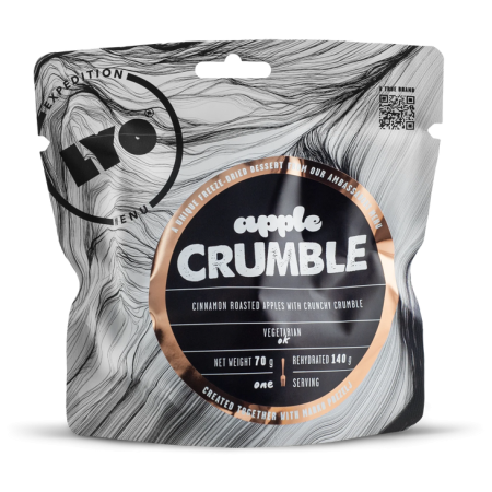 Dehydrované jídlo Lyo food Jablečný koláč s drobenkou