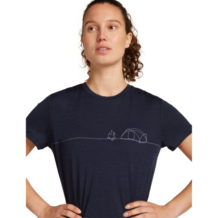 Dámské funkční triko Icebreaker W Mer 150 Tech Lite SS Tee Single Line C