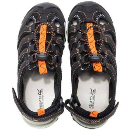 Dětské sandály Regatta Westshore IV Jnr BlkRstyOrng