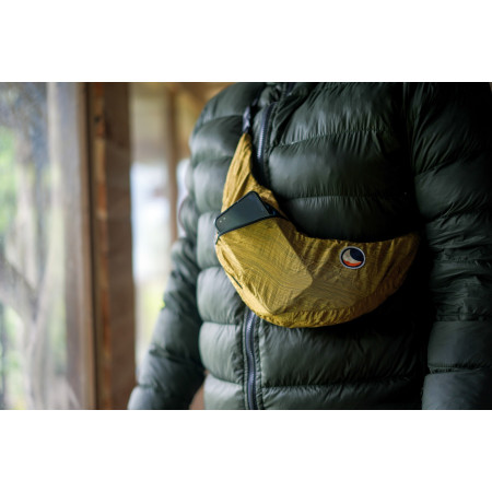 Ledvinka Ticket to the Moon Upcycled Sling Bag Premium