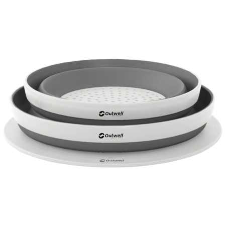 Sada misek a cedníku Outwell Collaps Bowl & Colander Set