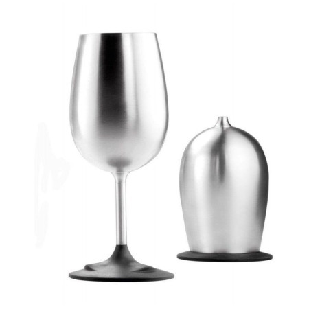 Sklenička GSI Glacier Stainless Nesting Wine Glass