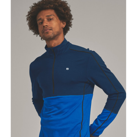 Pánská funkční mikina Ortovox 185 Rock'N'Wool Zip Neck