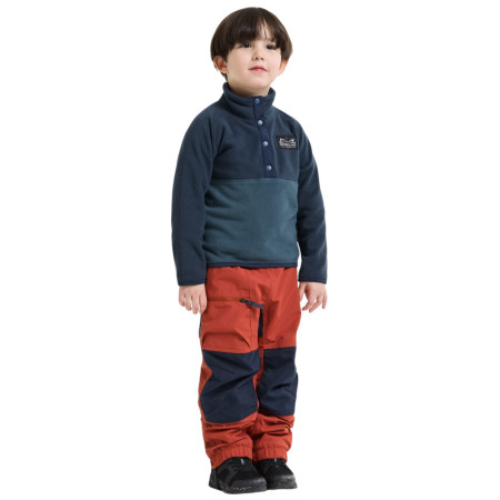 Dětská mikina Didriksons Monte Kids Half Bu 6 Mountain Blue