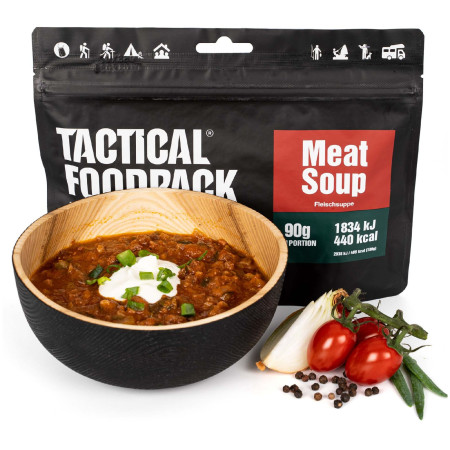 Polévka Tactical Foodpack Meat Soup
