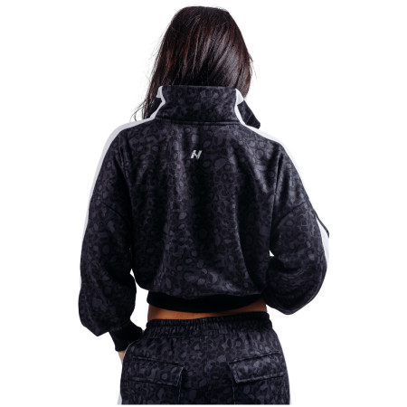 Dámská mikina Nebbia Half-Zip Leopard Sweatshirt Primal