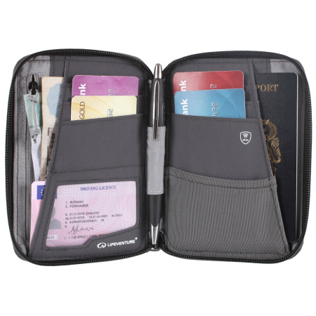 Pouzdro na doklady Lifeventure Rfid Mini Travel Wallet