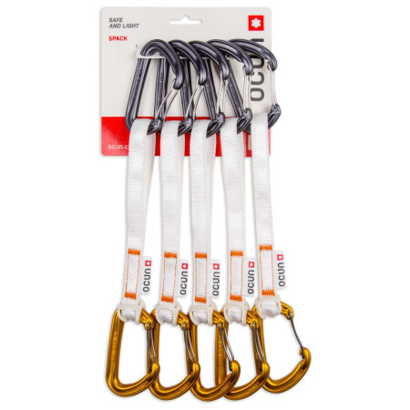 Sada expresek Ocún Hawk Qd Wire Bio-Dyn-Ring 15 Mm 20 Cm 5-Pack