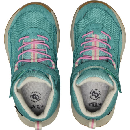 Dětské boty KEEN Hightrail Mid Wp Children Brittany Blue