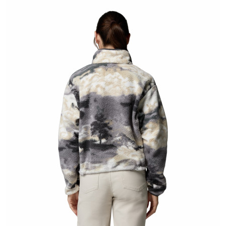 Dámská mikina Columbia Helvetia™ II Printed Cropped Half Snap