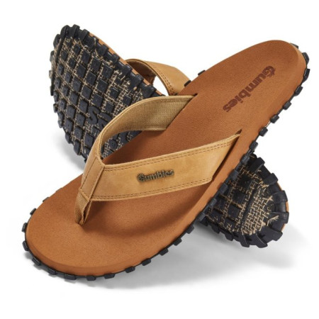 Žabky Gumbies Vegovert Tan