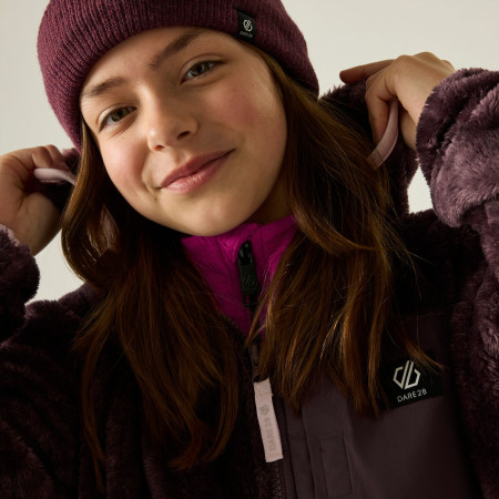 Dětská mikina Dare 2b Powder Fleece Hucklbr/PkHz