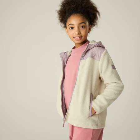 Dětská mikina Regatta Myla Hybrid Jacket PowLilVan