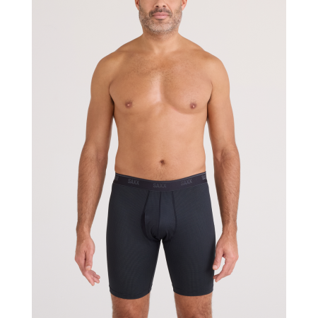 Pánské boxerky Saxx Quest Quick-Dry Mesh Long Boxer Brf Fly