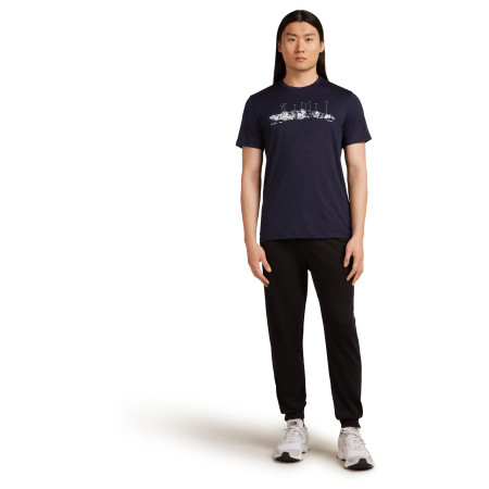 Pánské tričko Icebreaker Men Merino 150 Tech Lite SS Tee The Peaks