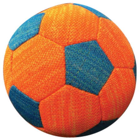 Hračka pro psa Nerf Dog X-Weave Soccer Squeak Ball 12,5 cm