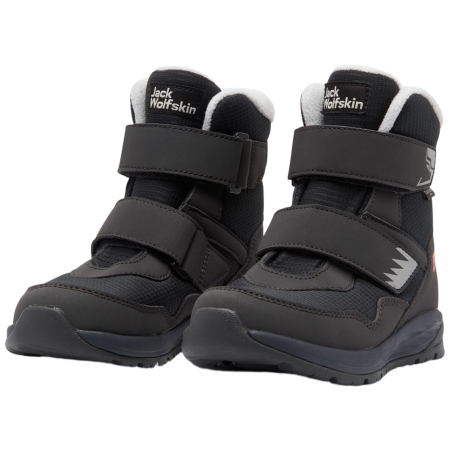 Dětské zimní boty Jack Wolfskin Polar Bear-B Texapore Mid Vc K - Phantom