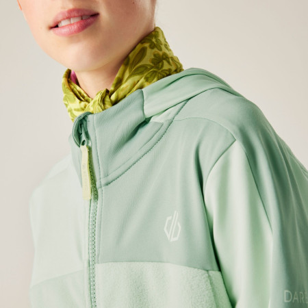 Dětská bunda Dare 2b Thriving IV Stretch Midlayer Celadon