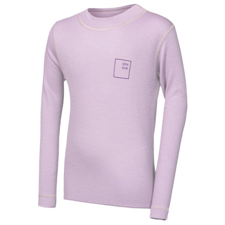Dětské funkční triko Sensor Merino DF Logo Up Mystic Violet