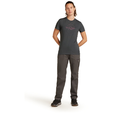 Dámské funkční triko Icebreaker W Mer 150 Tech Lite SS Tee Sunrise Sumit