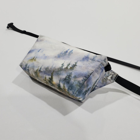 Ledvinka High Tail Designs Fanny Pack Foggy Forest