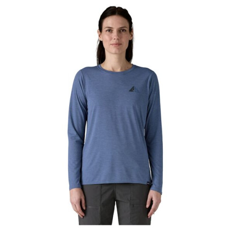 Dámské triko Patagonia W's L/S Cap Cool Daily Graphic Shirt - Lands