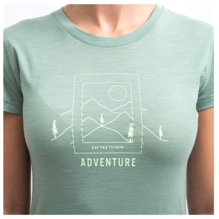 Dámské funkční triko Sensor Marino Air Say Yes kr. rukáv