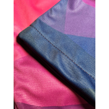 Dětské softshellové kalhoty WAMU Mozaika purple