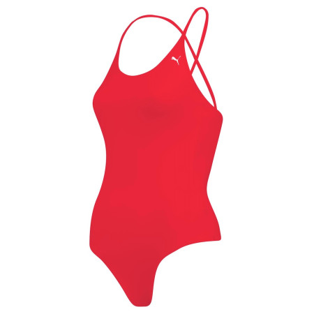 Dámské plavky Puma V-neck Padded Swimsuit