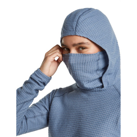 Dámská mikina Icebreaker Wom Mer 400 RealFleece Grid Pulover Hood
