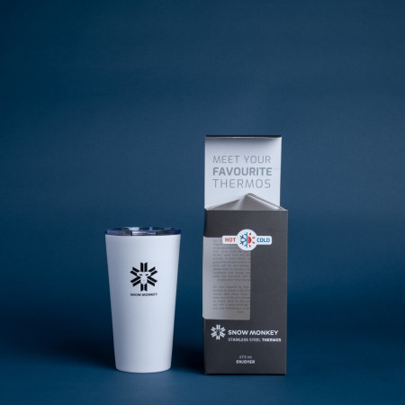 Termohrnek Snow Monkey Enjoyer 473 ml