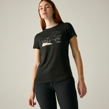 Dámské triko Regatta Womens Fingal Stretch