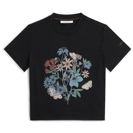 Dámské triko Icebreaker Merino 150 Tech Lite SS Crop Tee NZ Flora