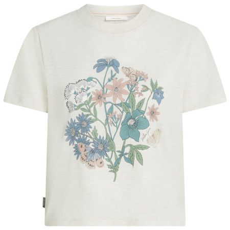 Dámské triko Icebreaker Merino 150 Tech Lite SS Crop Tee NZ Flora
