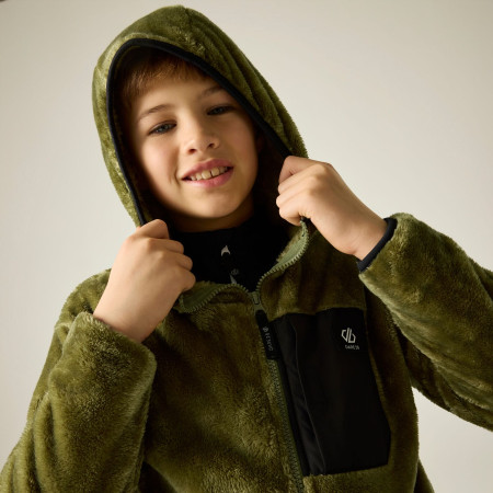 Dětská mikina Dare 2b Powder Fleece MartOliv/Blk
