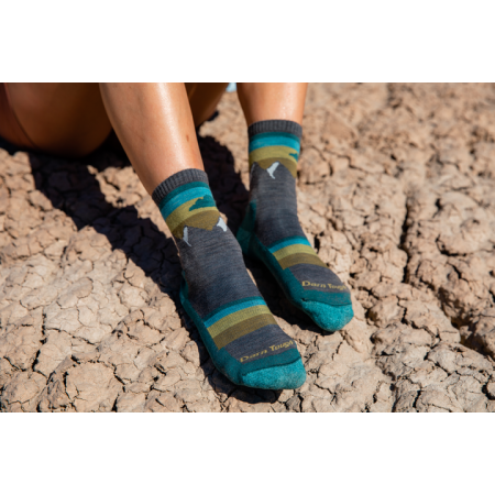 Dámské ponožky Darn Tough Sunset Ledge Micro Crew Lightweight With Cushion